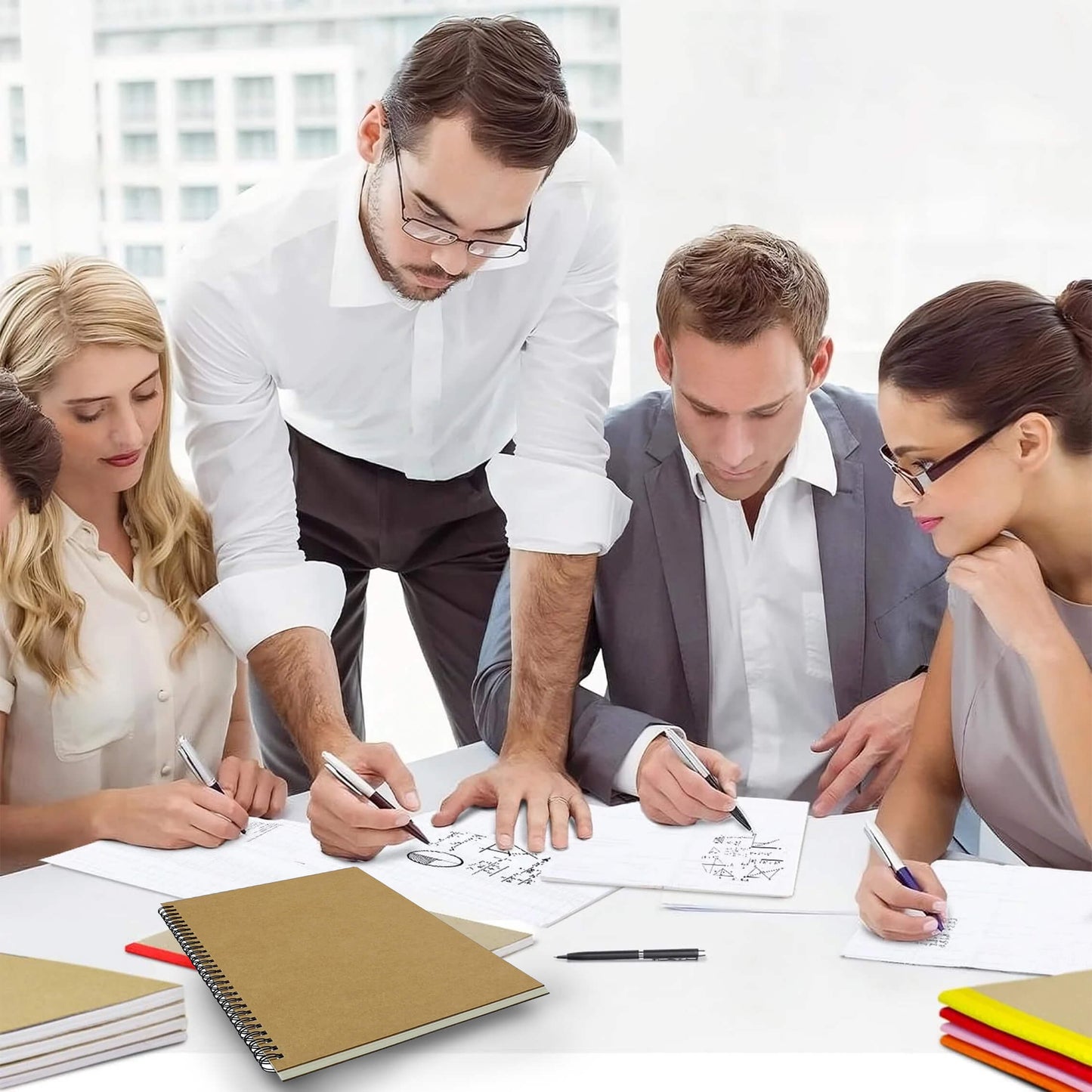 Kraft Cover Notebooks